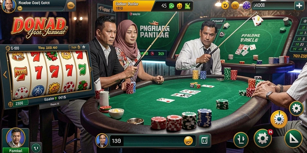 Tampilan awal yang menarik dan user-friendly.