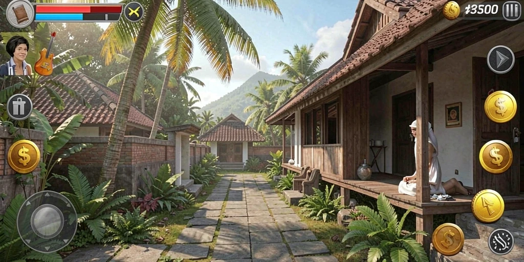 Tampilan visual yang menakjubkan dan penuh warna.
