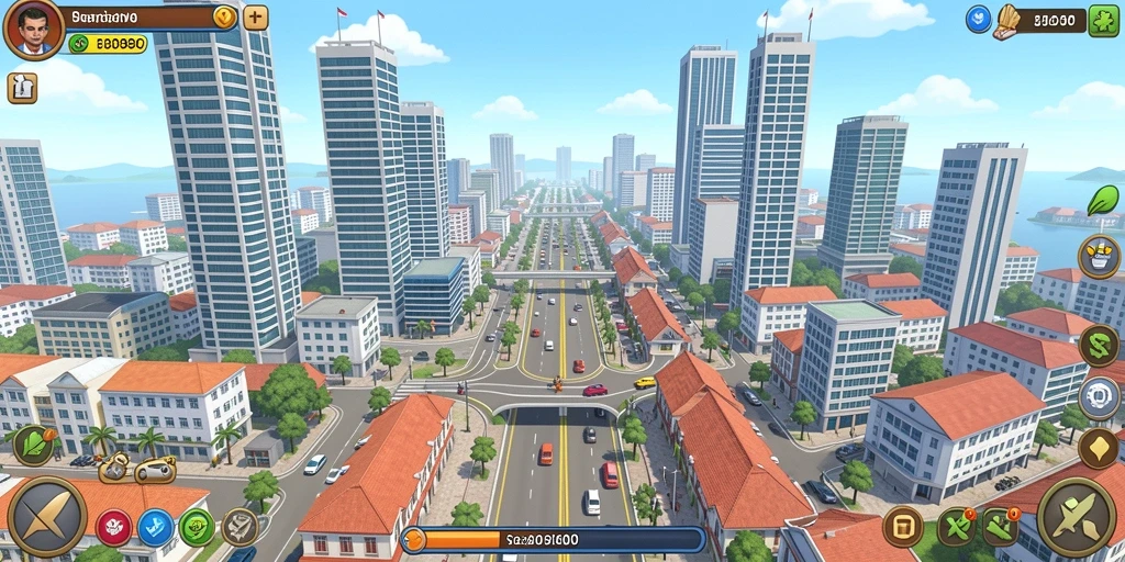 Tampilan utama GRABWIN yang menarik dan intuitif.
