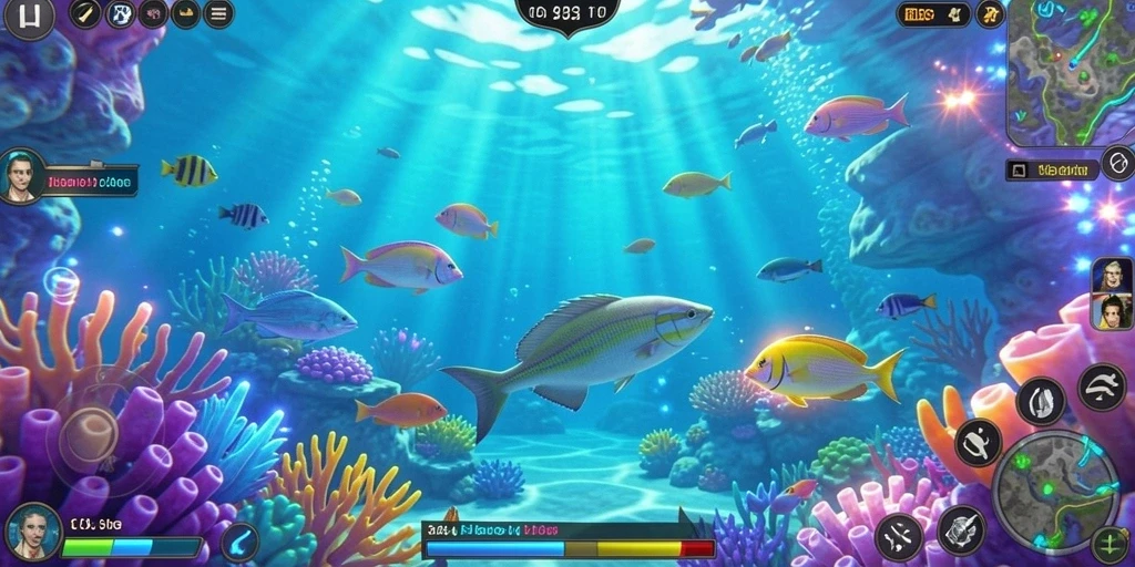 Tampilan grafis yang menawan dan penuh warna.