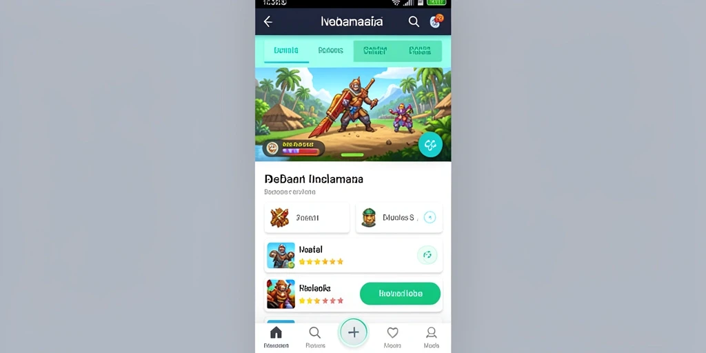 Tampilan antarmuka pengguna yang menarik.