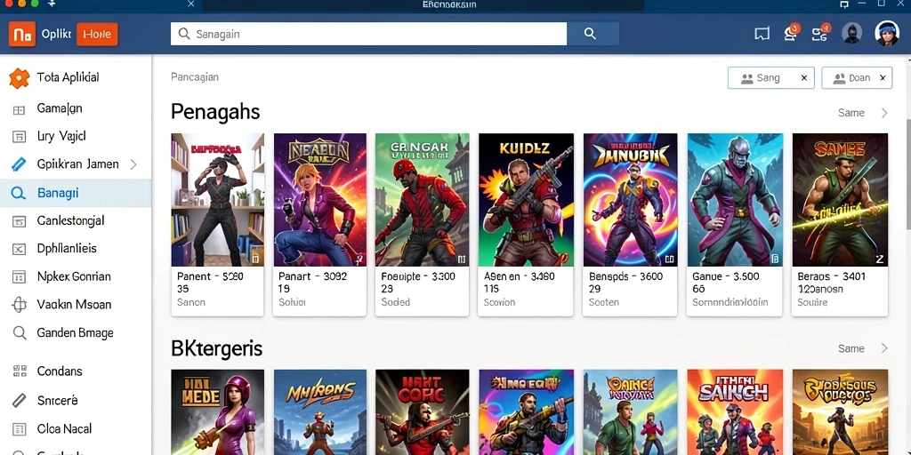 Tampilan antarmuka yang sederhana dan user-friendly.