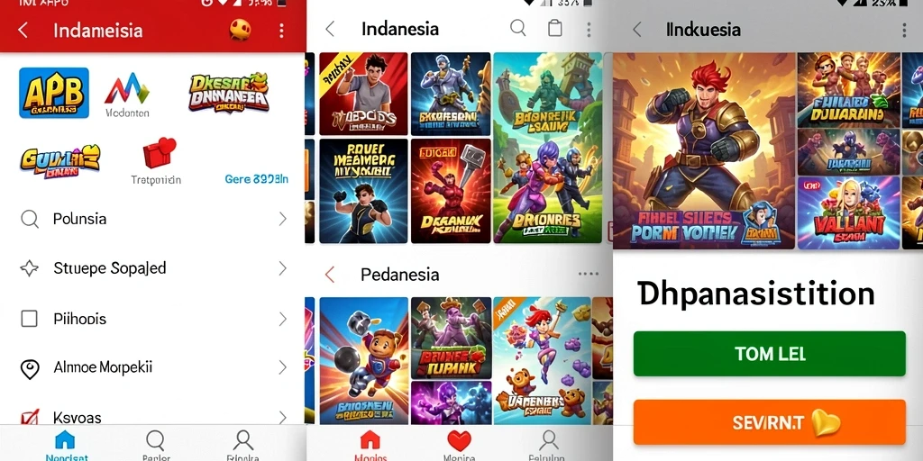 Screenshot menampilkan antarmuka permainan yang intuitif.