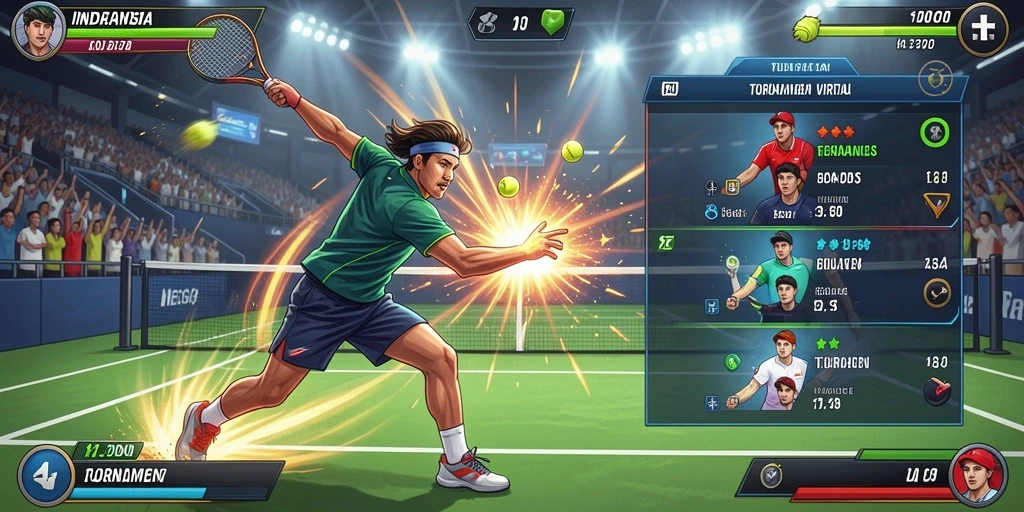 Screenshot menunjukkan grafis menakjubkan dari permainan slot.