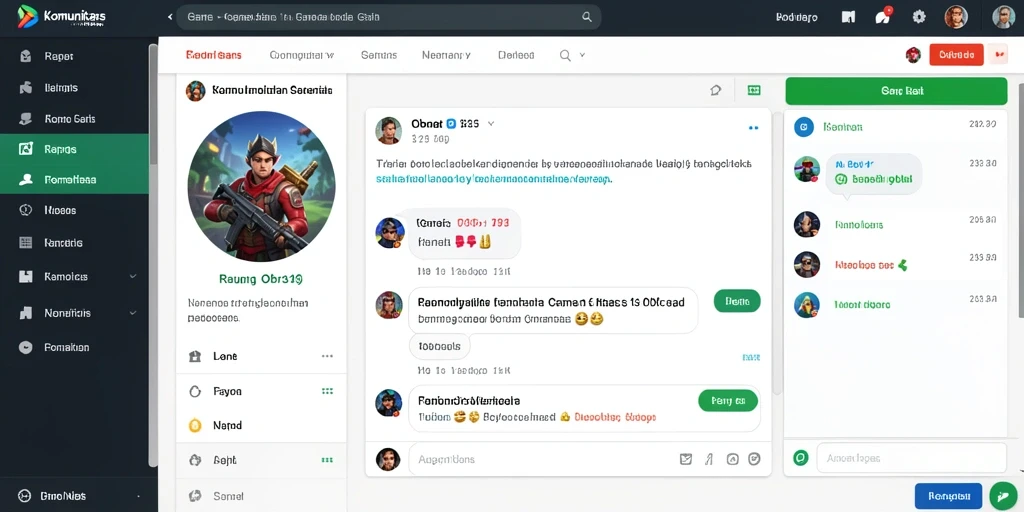 Tampilan menu utama yang menarik dan mudah dinavigasi.