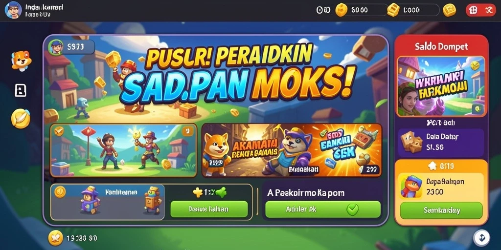 Tampilan antarmuka yang menarik dan mudah dinavigasi.