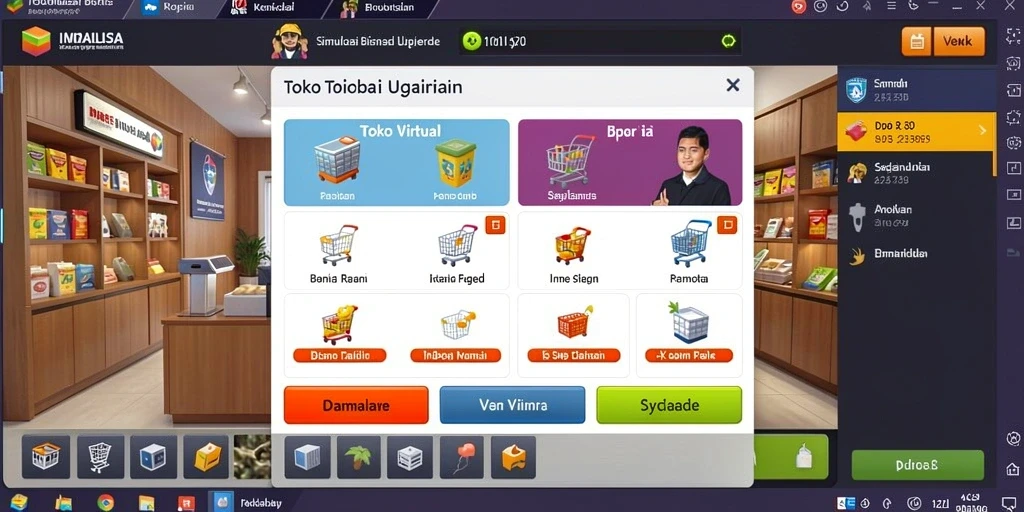 Screenshot menunjukkan grafis menakjubkan dari gameplay.