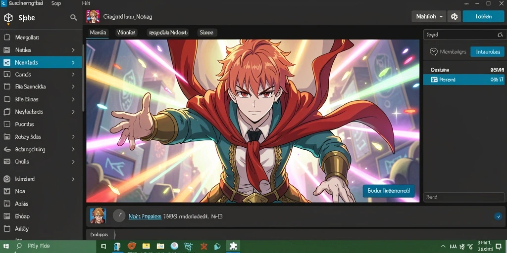Screenshot menampilkan tampilan utama game NAGA11 yang menarik.