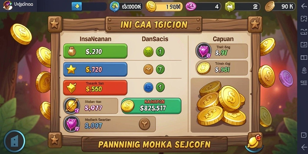 Tampilan grafis yang menakjubkan dan penuh warna.