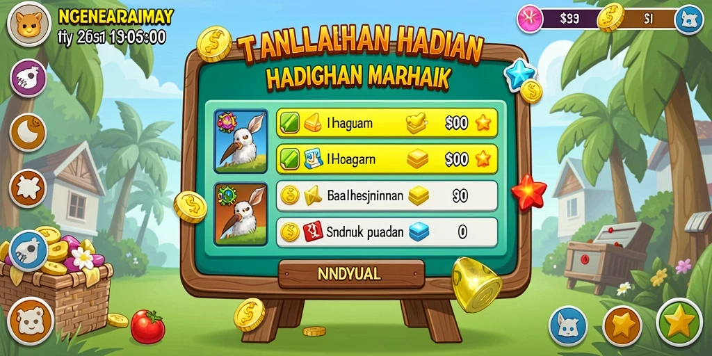 Tampilan utama dengan desain yang menarik.