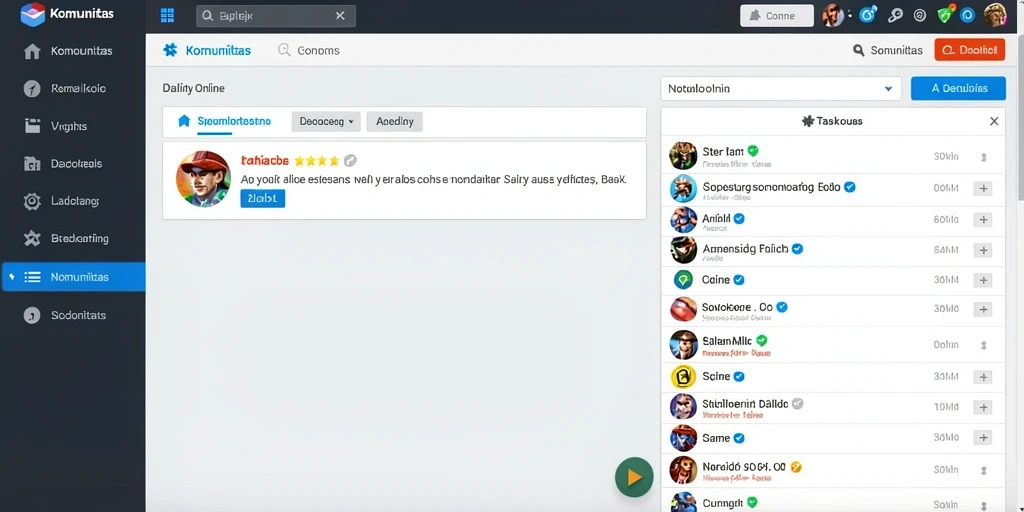Tampilan antarmuka yang user-friendly dan mudah digunakan.