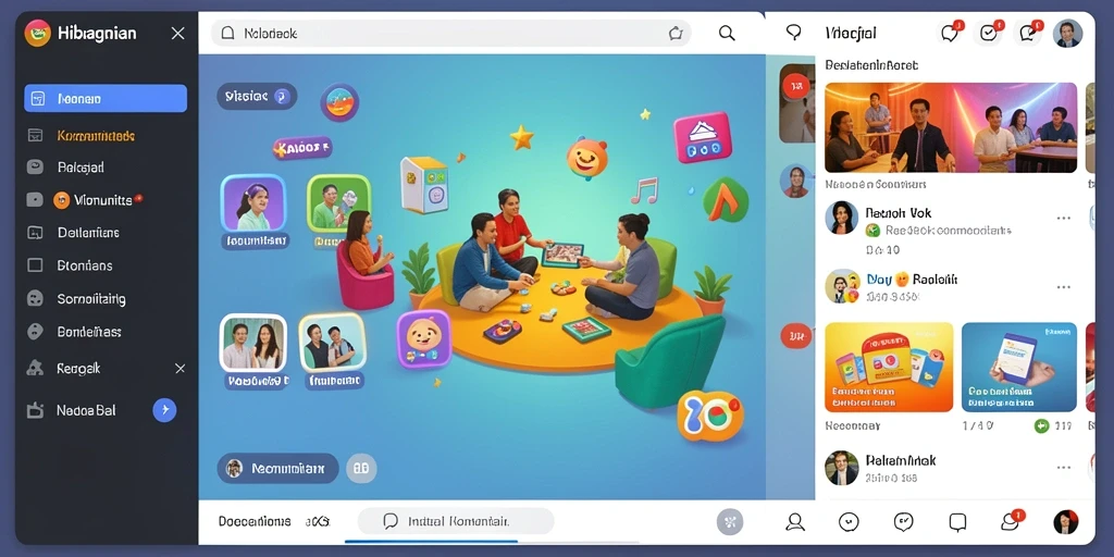 Tampilan antarmuka yang modern dan menarik.