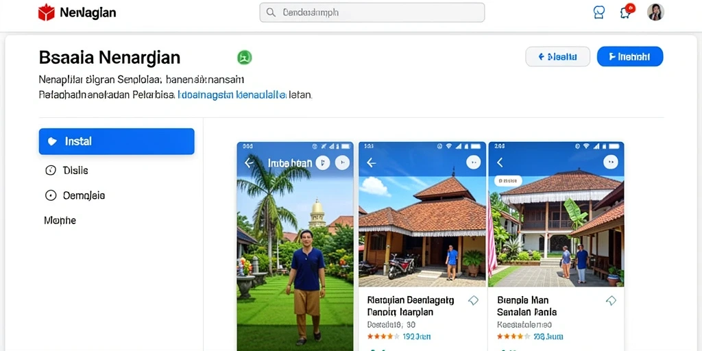 Tampilan antarmuka yang ramah pengguna.