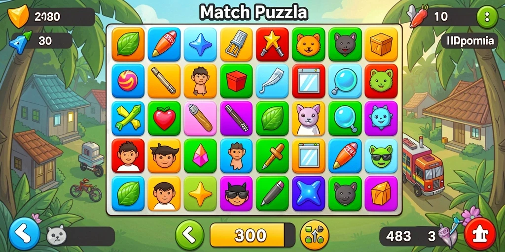 Memperlihatkan tampilan antarmuka utama game VIP333.