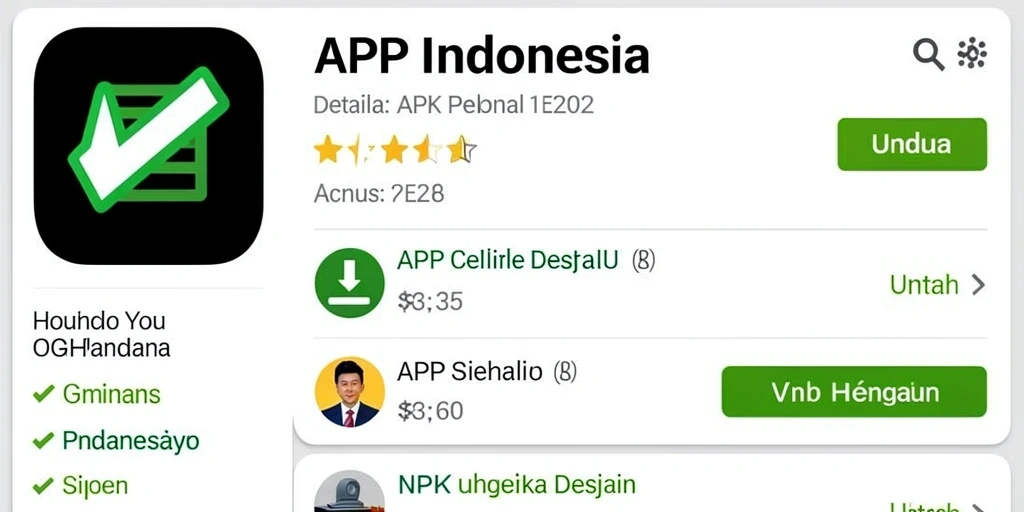 Tampilan antarmuka yang modern dan menarik.
